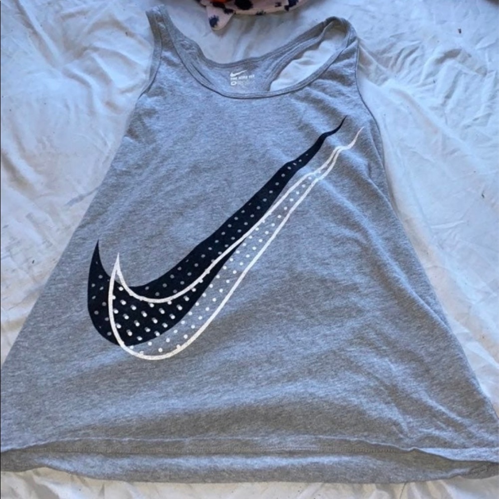 Woman’s Grey Nike Tank Top
